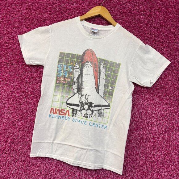 NASA STS-34 Galileo Probe Kennedy Space Center Promo Tee Extra Small - Picture 3 of 4